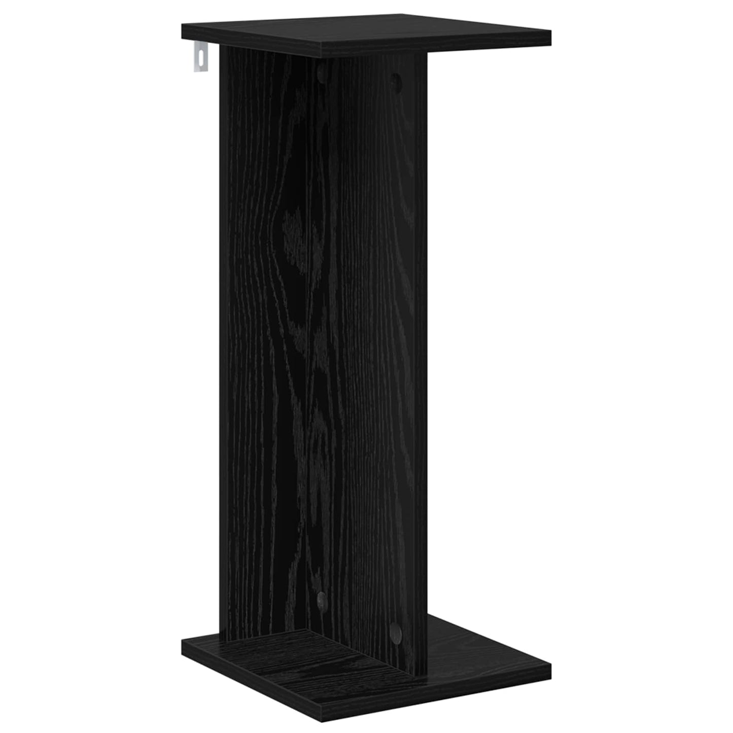 Supporto per piante 2 pcs Rovere Nero 25 x 25,5 x 60,5 cm | homemem39