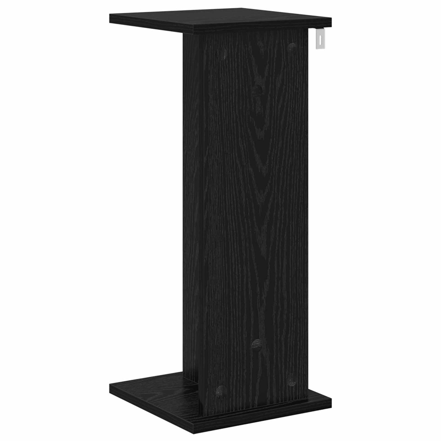 Supporto per piante 2 pcs Rovere Nero 25 x 25,5 x 60,5 cm | homemem39