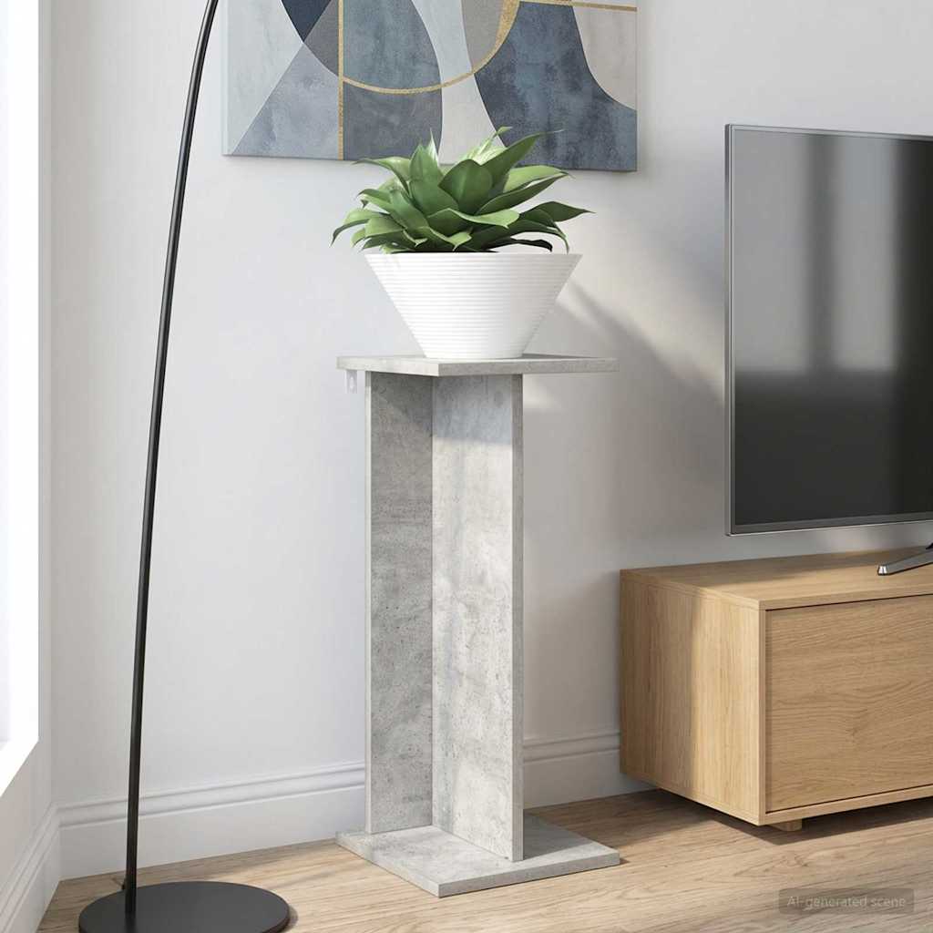 Supporto per piante 2 pcs Grigio Cemento 25 x 25,5 x 60,5 cm | homemem39