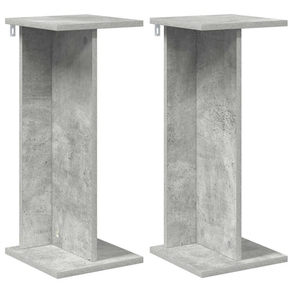 Supporto per piante 2 pcs Grigio Cemento 25 x 25,5 x 60,5 cm | homemem39