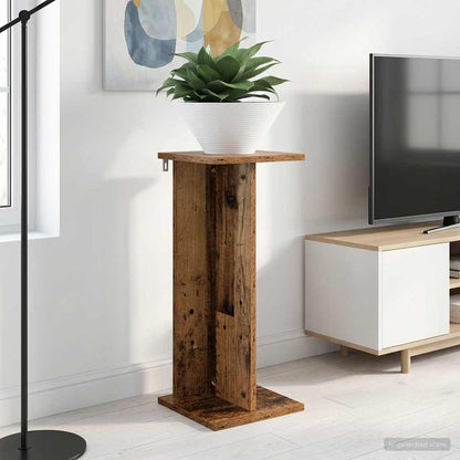 Supporto per piante Legno vecchio 25 x 25,5 x 60,5 cm | homemem39