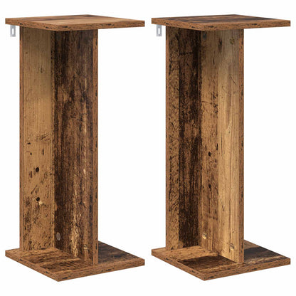 Supporto per piante 2 pcs Legno vecchio 25 x 25,5 x 60,5 cm | homemem39