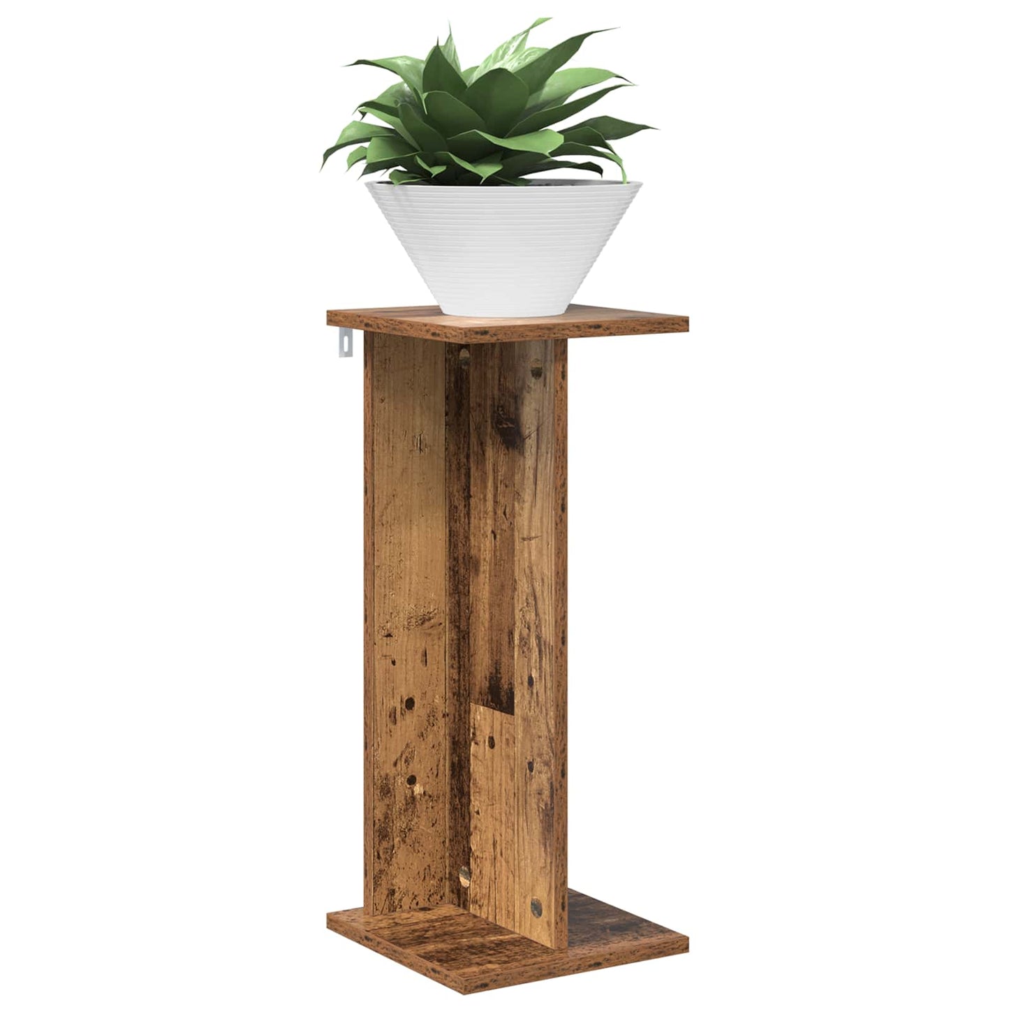 Supporto per piante 2 pcs Legno vecchio 25 x 25,5 x 60,5 cm | homemem39
