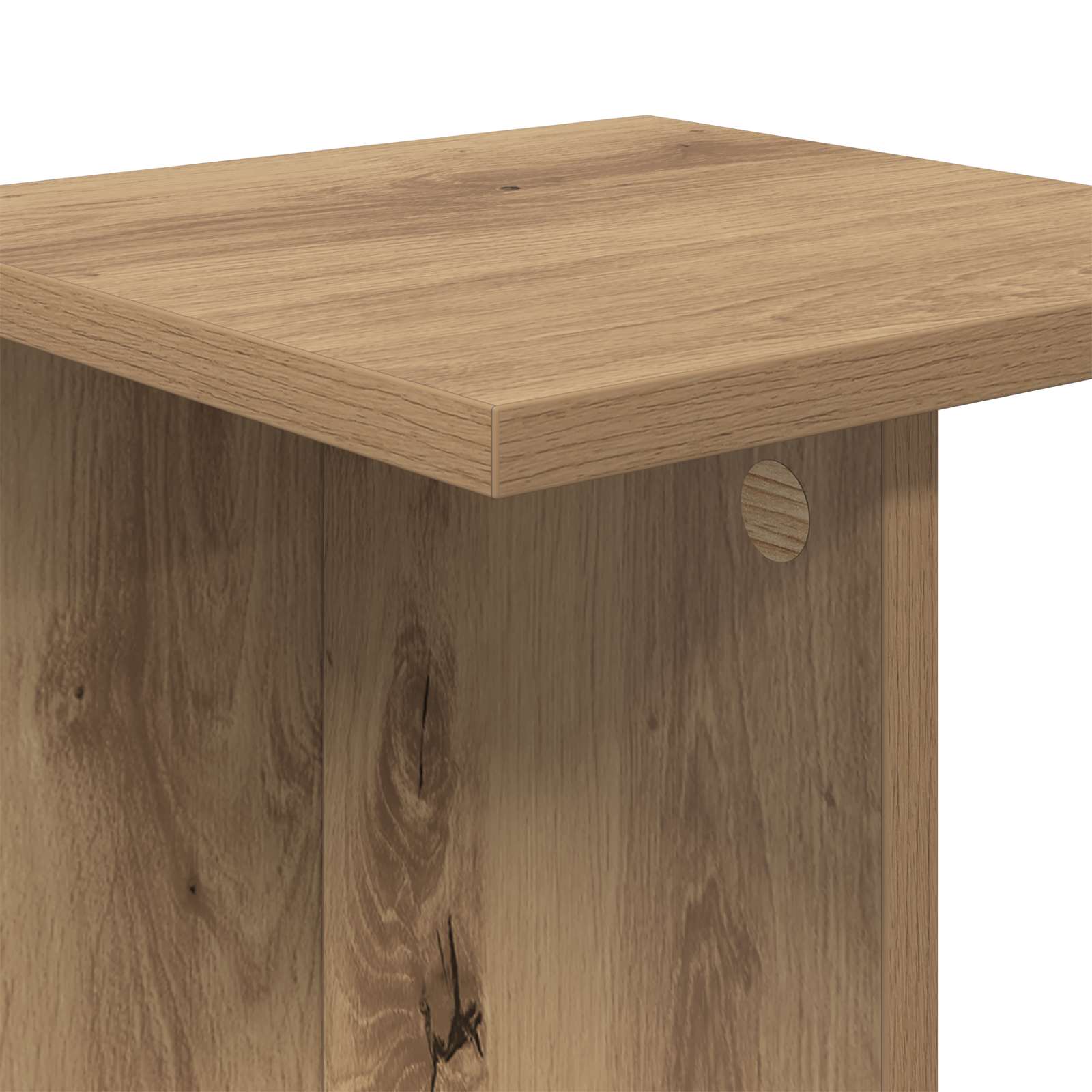Supporto per piante Rovere Artigianale 25 x 25,5 x 60,5 cm | homemem39