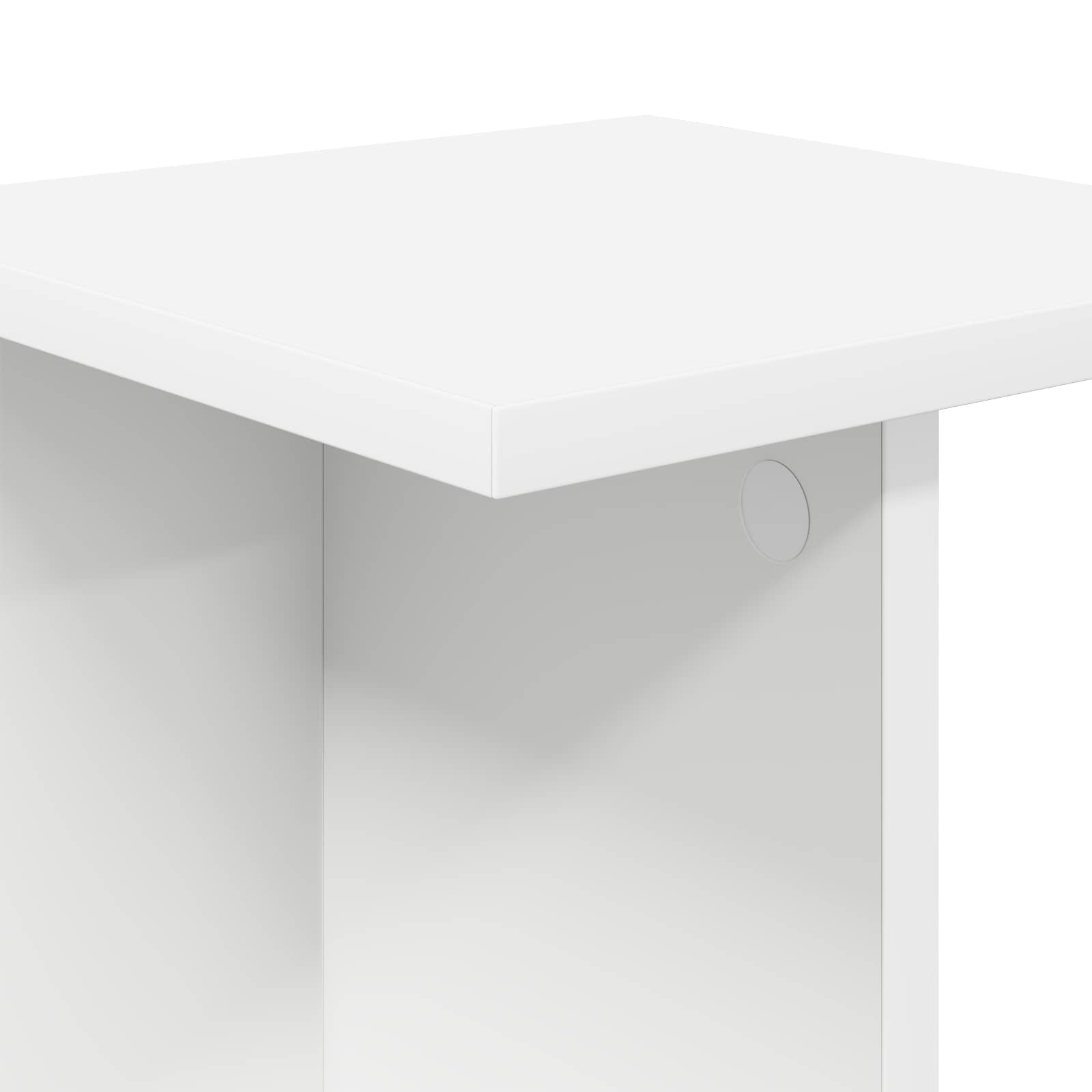 Supporto per piante 2 pcs Bianco 25 x 25,5 x 40,5 cm | homemem39
