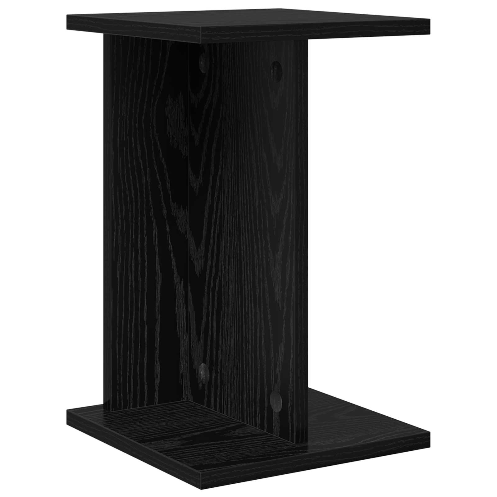 Supporto per piante Rovere Nero 25 x 25,5 x 40,5 cm | homemem39