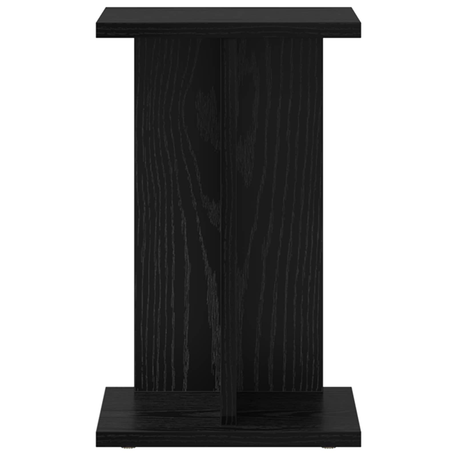 Supporto per piante Rovere Nero 25 x 25,5 x 40,5 cm | homemem39