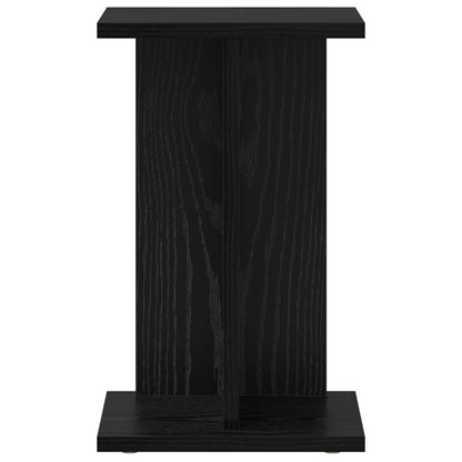 Supporto per piante Rovere Nero 25 x 25,5 x 40,5 cm | homemem39