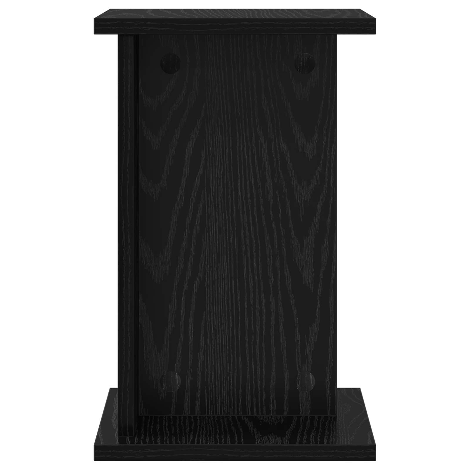 Supporto per piante Rovere Nero 25 x 25,5 x 40,5 cm | homemem39