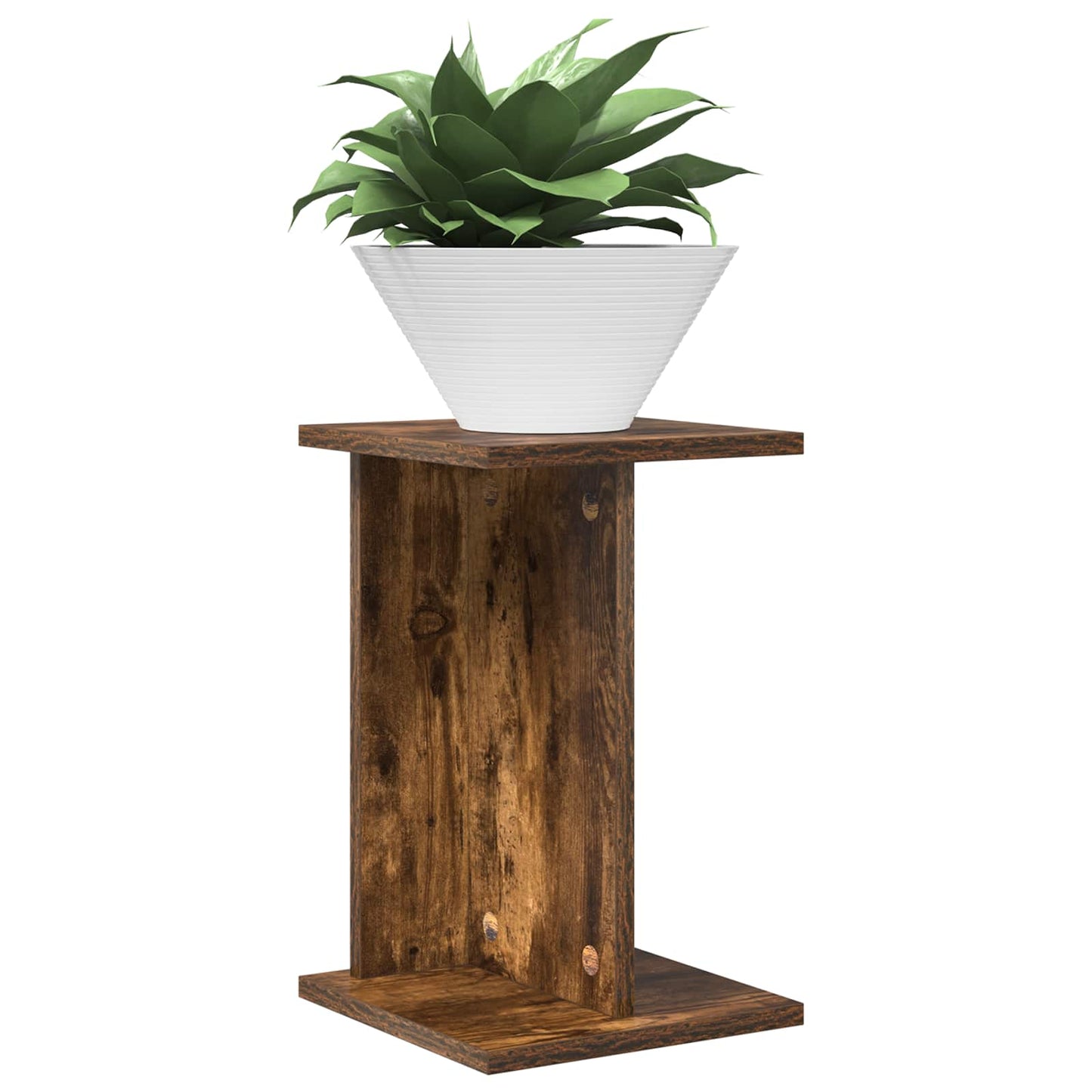 Supporto per piante Quercia Affumicata 25 x 25,5 x 40,5 cm | homemem39