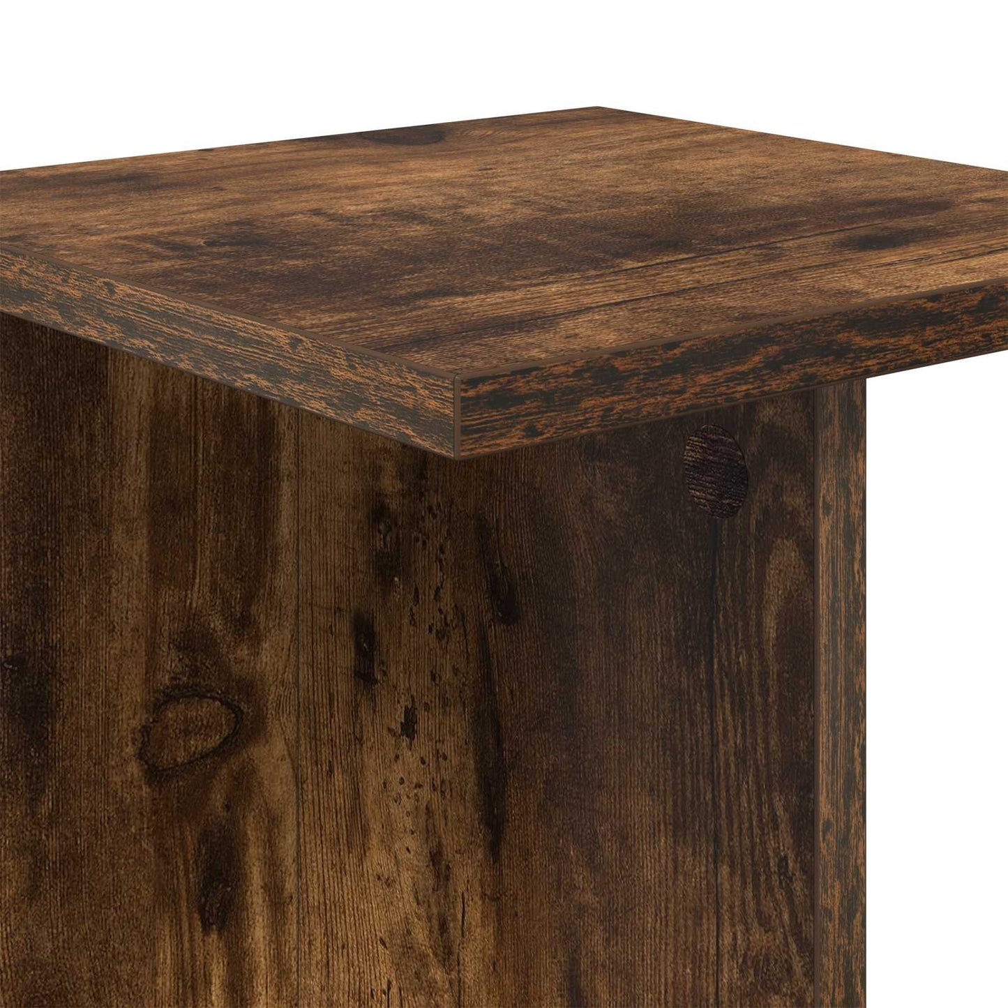 Supporto per piante 2 pz Rovere Fumo 25 x 25,5 x 40,5 cm