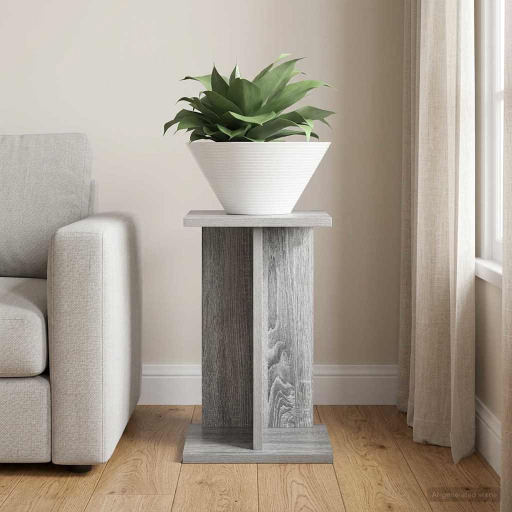 Supporto per piante Sonoma grigia 25 x 25,5 x 40,5 cm | homemem39