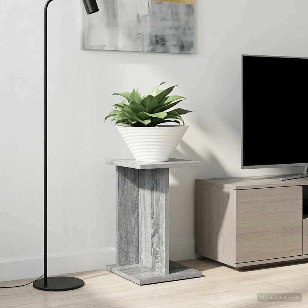 Supporto per piante 2 pcs Sonoma grigia 25 x 25,5 x 40,5 cm | homemem39