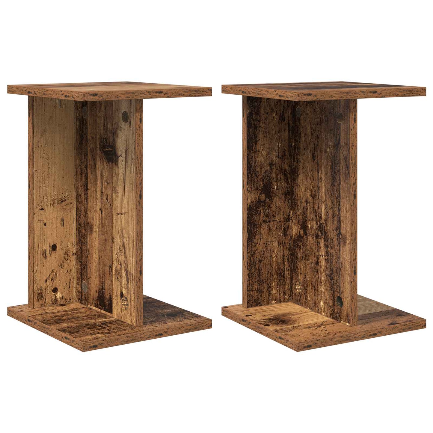 Supporto per piante 2 pcs Legno vecchio 25 x 25,5 x 40,5 cm | homemem39