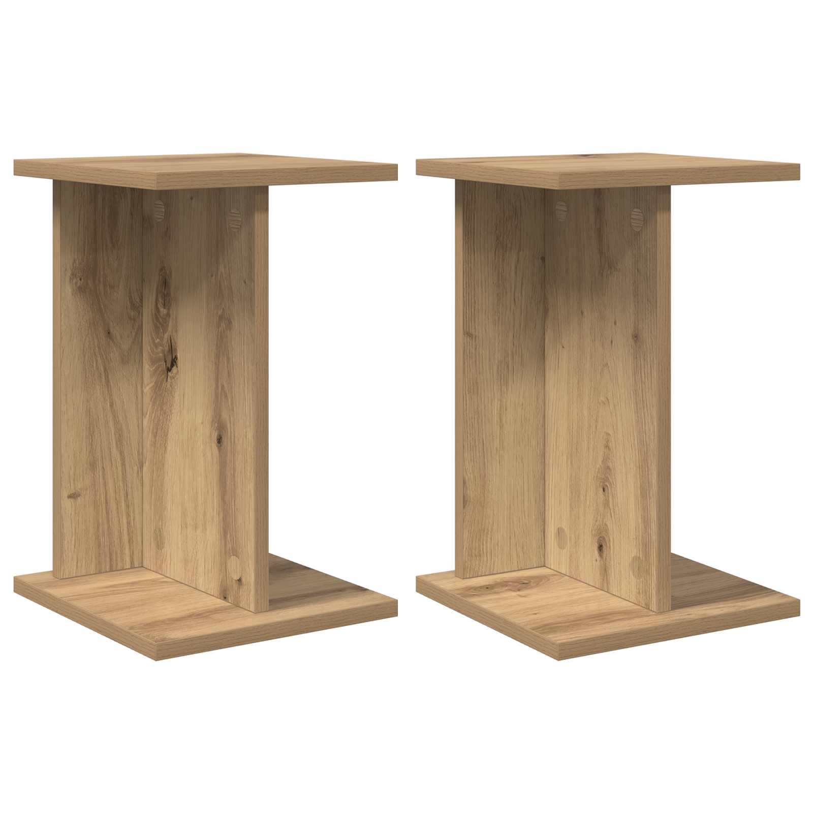 Supporto per piante 2 pcs Rovere Artigianale | homemem39