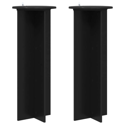Supporto per piante 2 pcs Nero Ø40 x 100 cm | homemem39