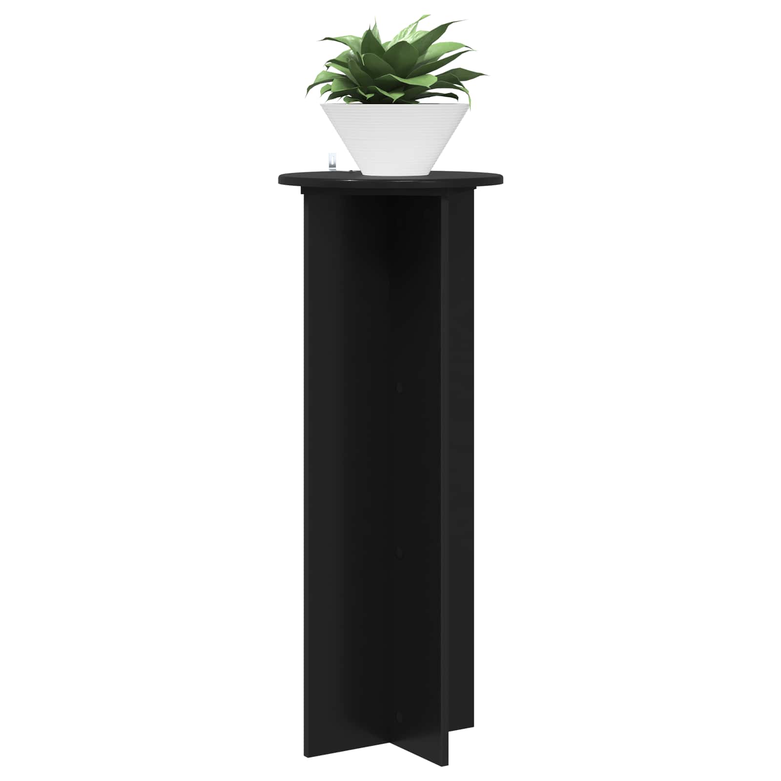 Supporto per piante 2 pcs Nero Ø40 x 100 cm | homemem39