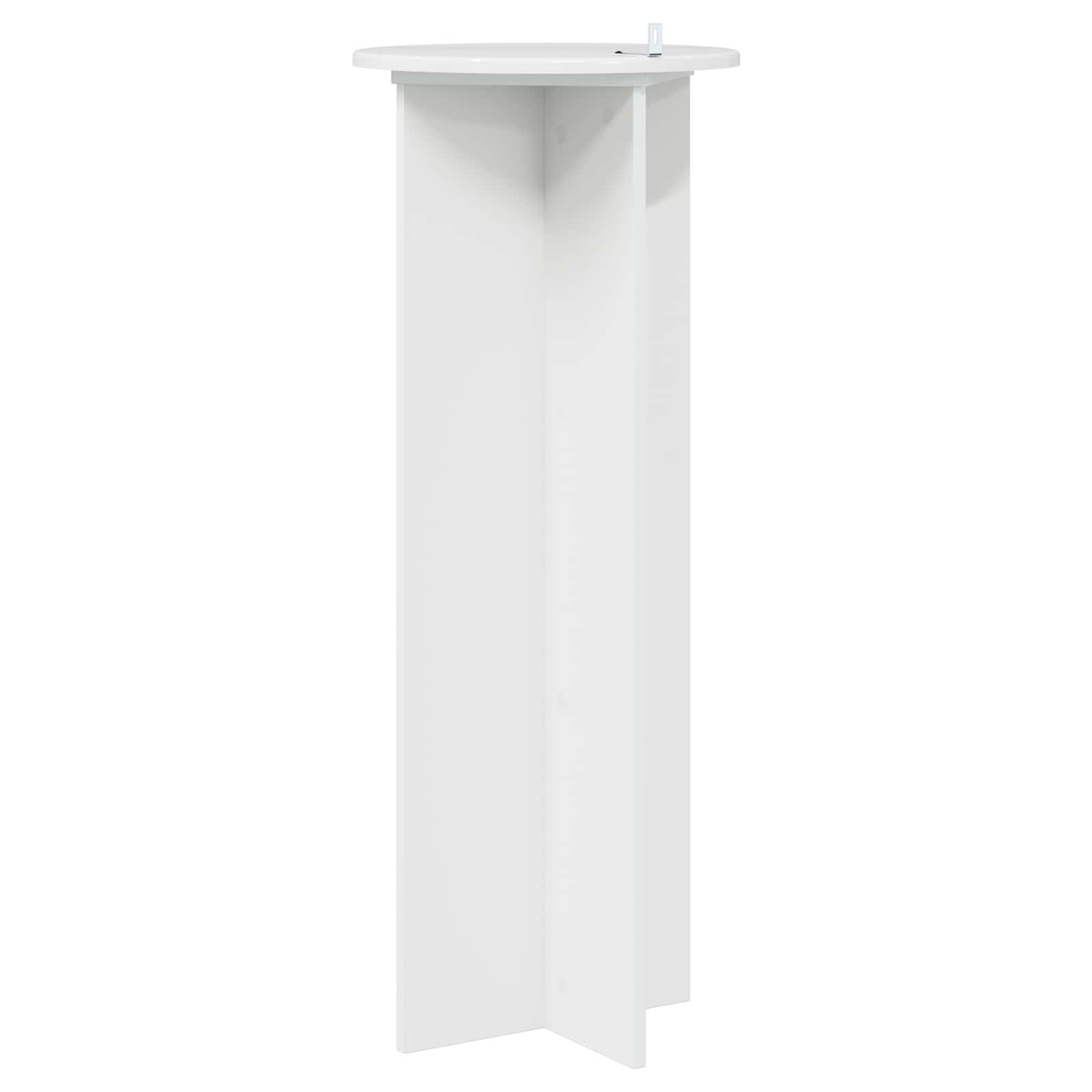 Supporto per piante 2 pcs Bianco Lucido Ø40 x 100 cm | homemem39