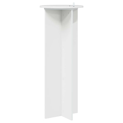 Supporto per piante 2 pcs Bianco Lucido Ø40 x 100 cm | homemem39