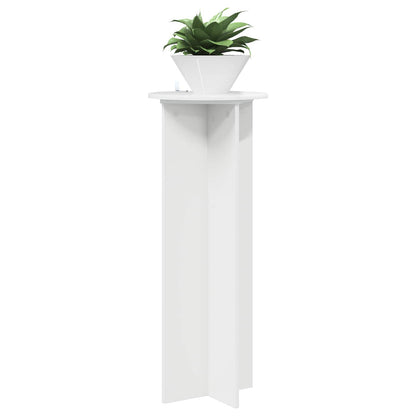 Supporto per piante 2 pcs Bianco Lucido Ø40 x 100 cm | homemem39