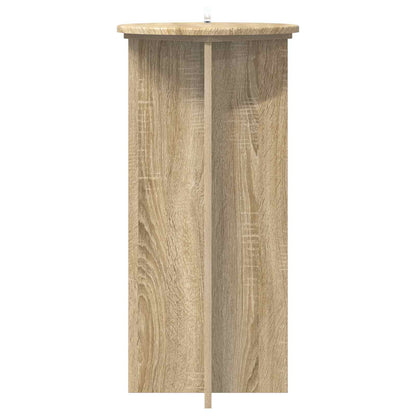 Supporto per piante 2 pcs Rovere Sonoma 40 x 40 x 80 cm