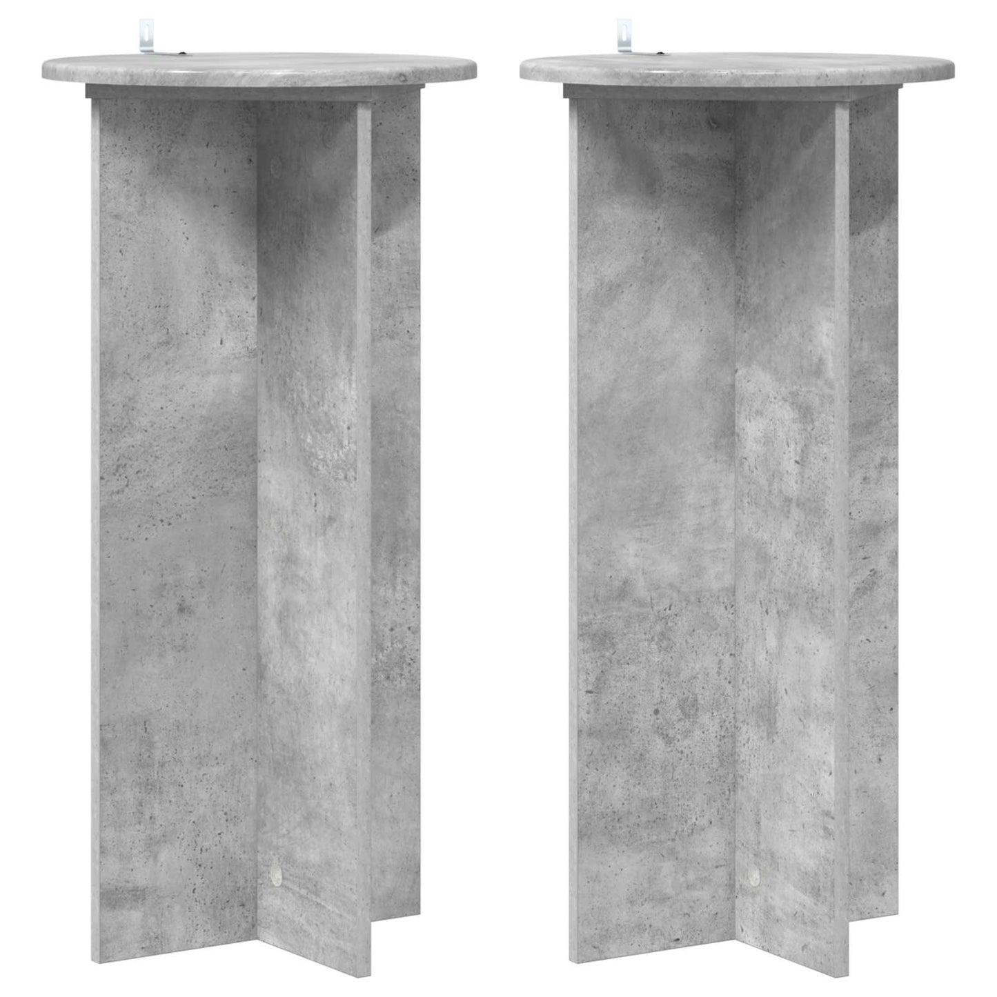 Supporto per piante 2 pcs Grigio Cemento 40 x 40 x 80 cm | homemem39