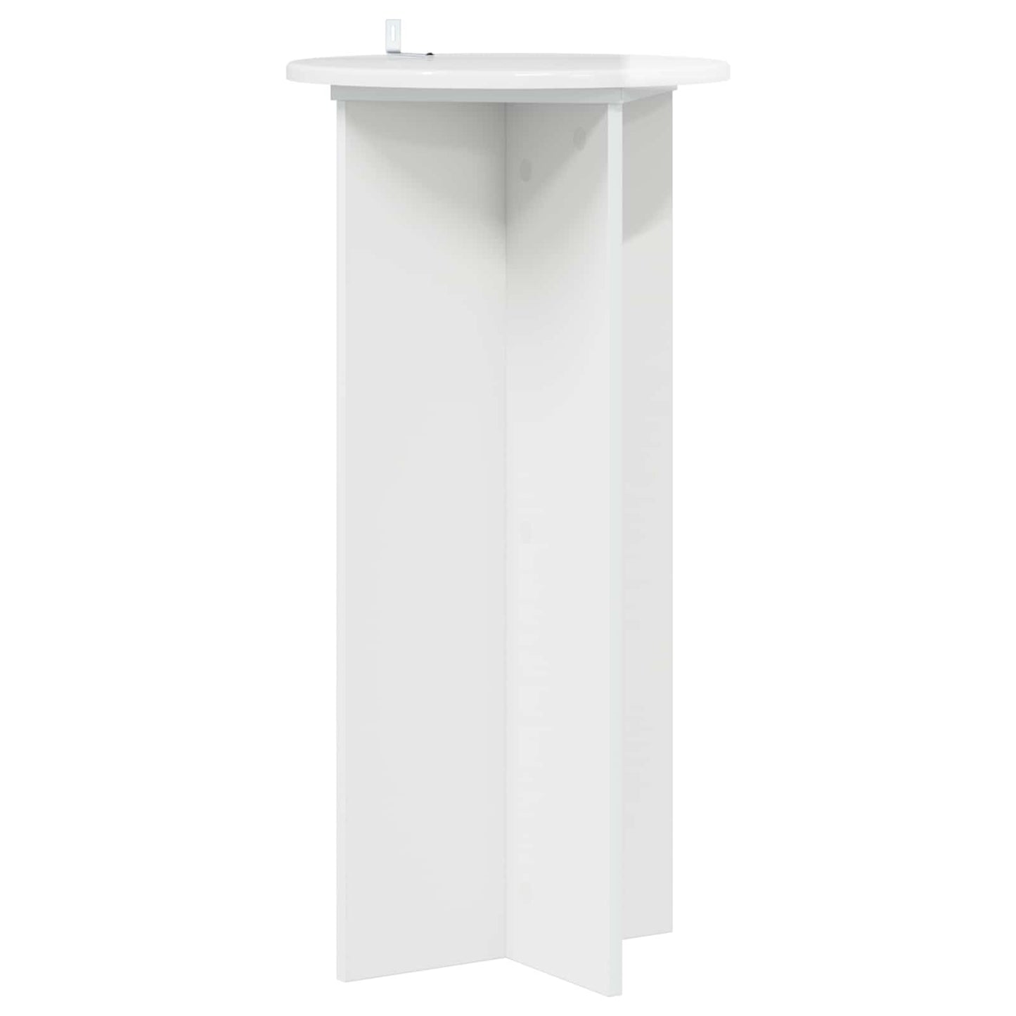 Supporto per piante 2 pcs Bianco Lucido 40 x 40 x 80 cm | homemem39