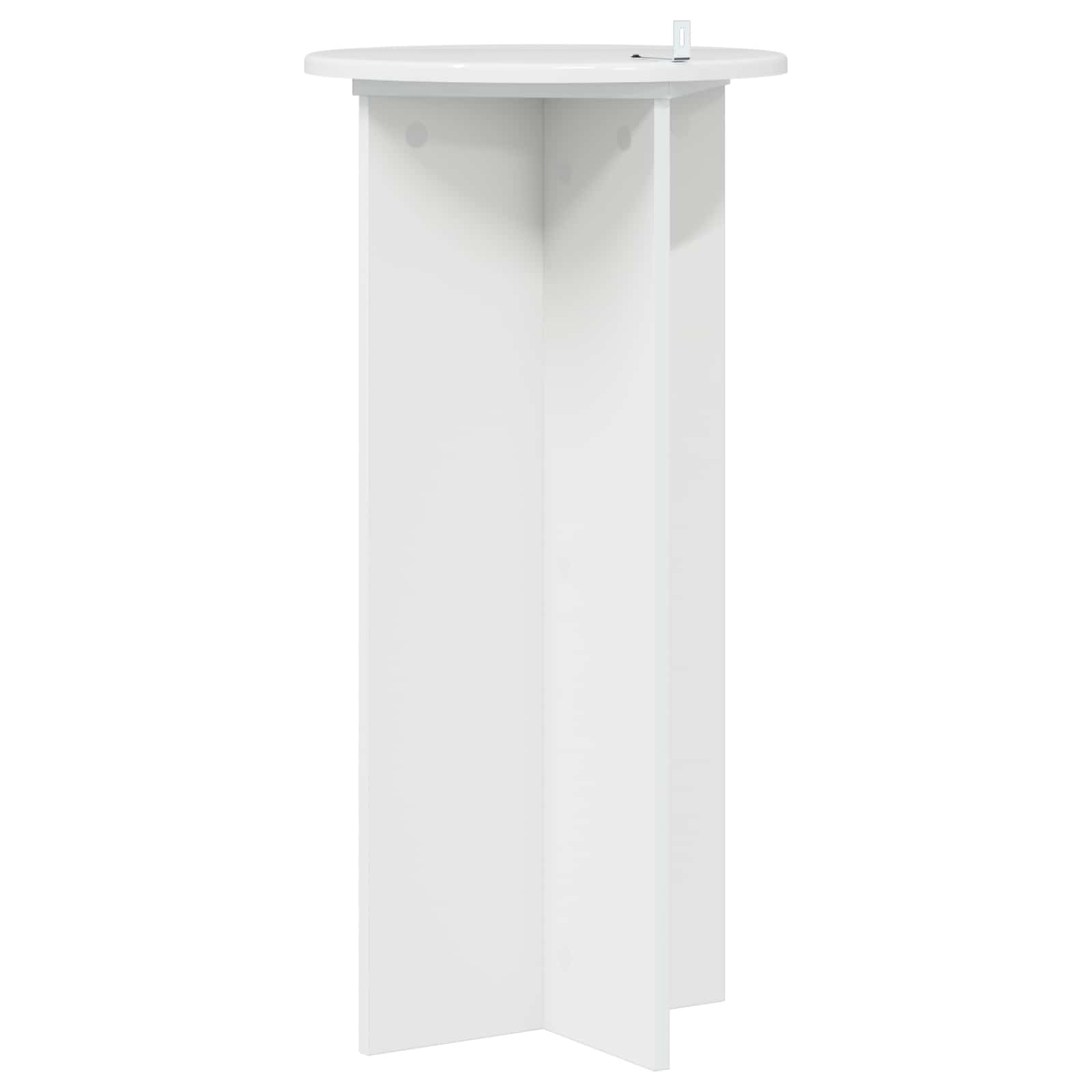 Supporto per piante 2 pcs Bianco Lucido 40 x 40 x 80 cm | homemem39