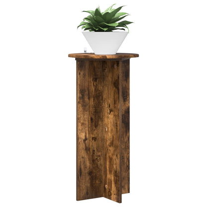 Supporto per piante 2 pcs Rovere Fumo 40 x 40 x 80 cm | homemem39