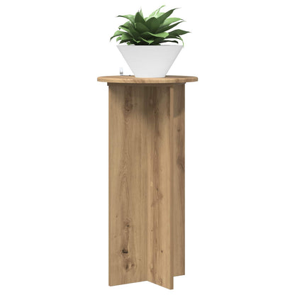 Supporto per piante 2 pcs Rovere Artigianale 40 x 40 x 80 cm | homemem39
