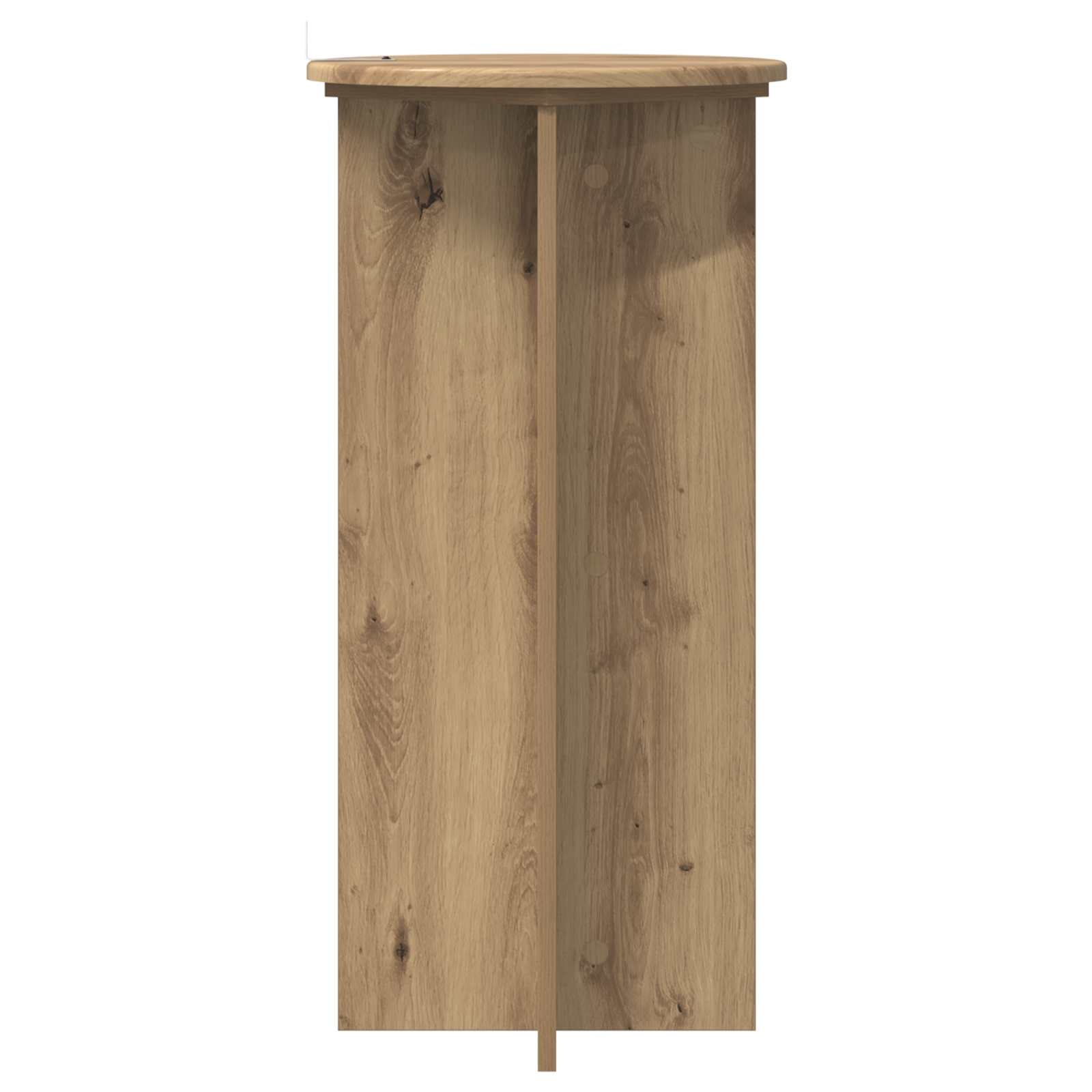 Supporto per piante 2 pcs Rovere Artigianale 40 x 40 x 80 cm | homemem39