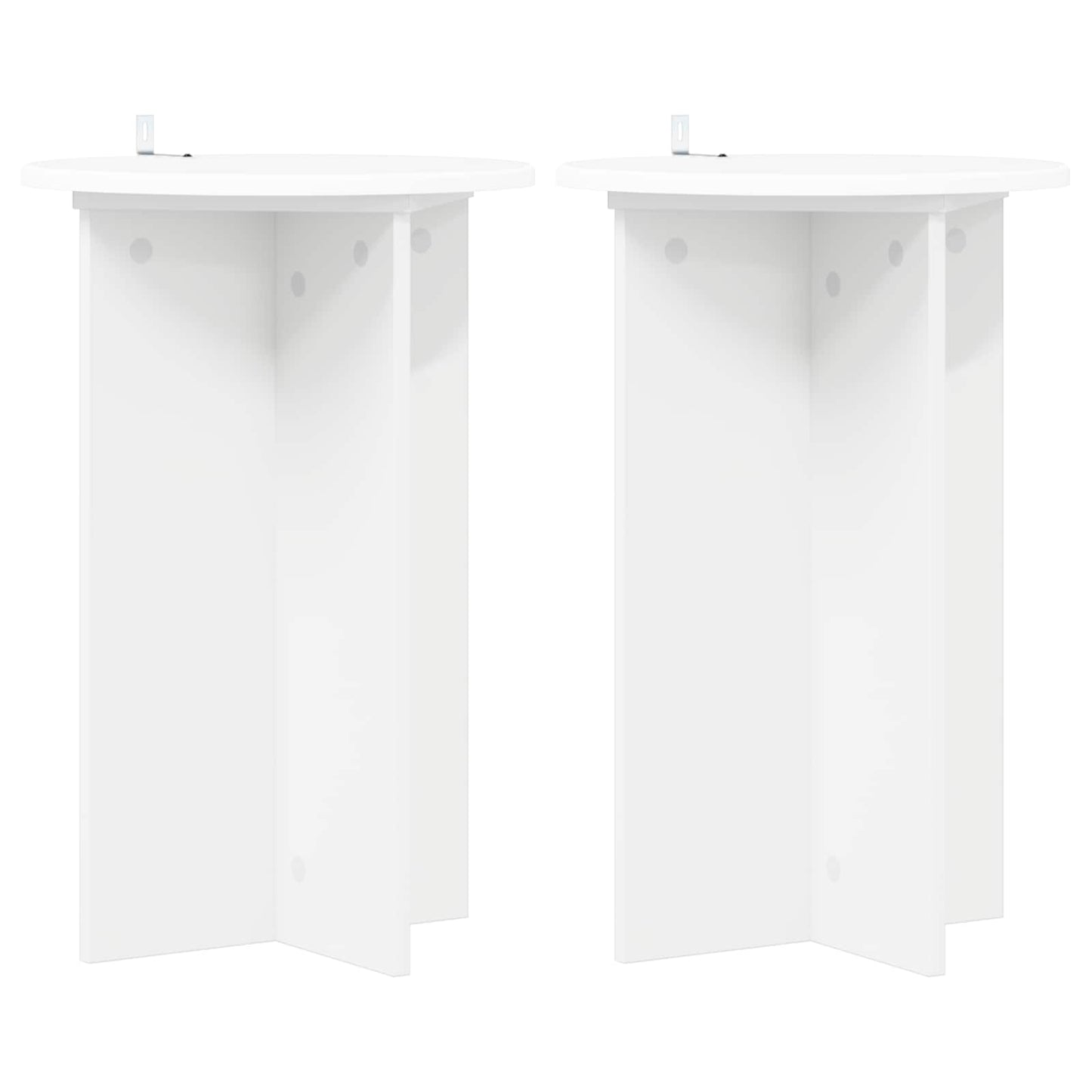 Supporto per piante 2 pcs Bianco Ø40 x 60 cm | homemem39