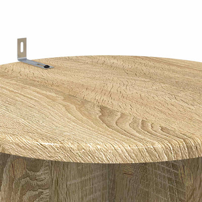 Supporto per piante 2 pcs Rovere Sonoma Ø40 x 60 cm | homemem39