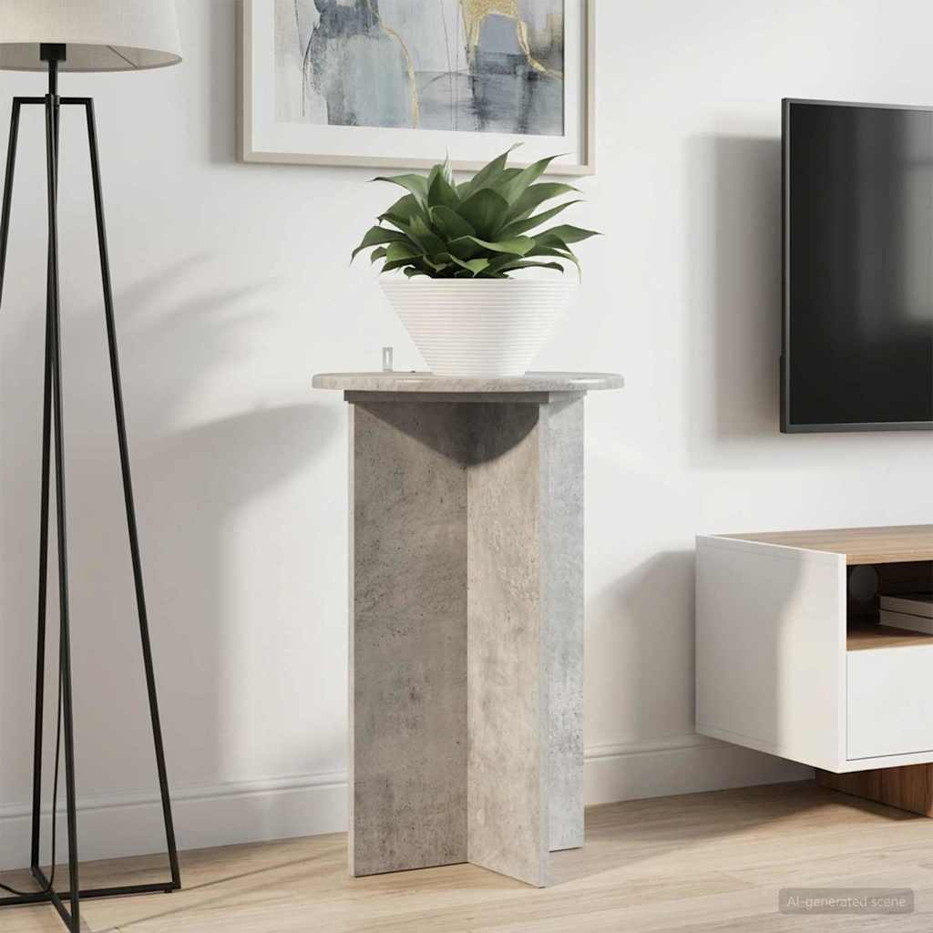 Supporto per piante 2 pcs Grigio Cemento Ø40 x 60 cm | homemem39
