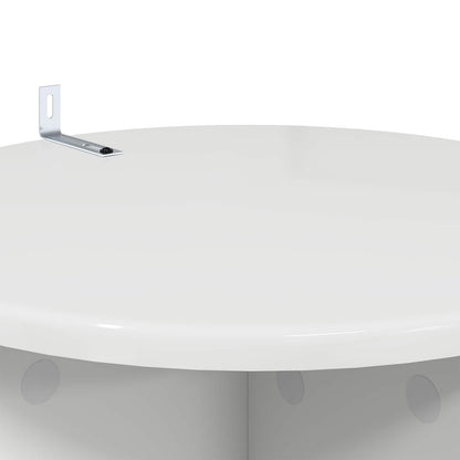 Supporto per piante 2 pcs Bianco Lucido Ø40 x 60 cm | homemem39