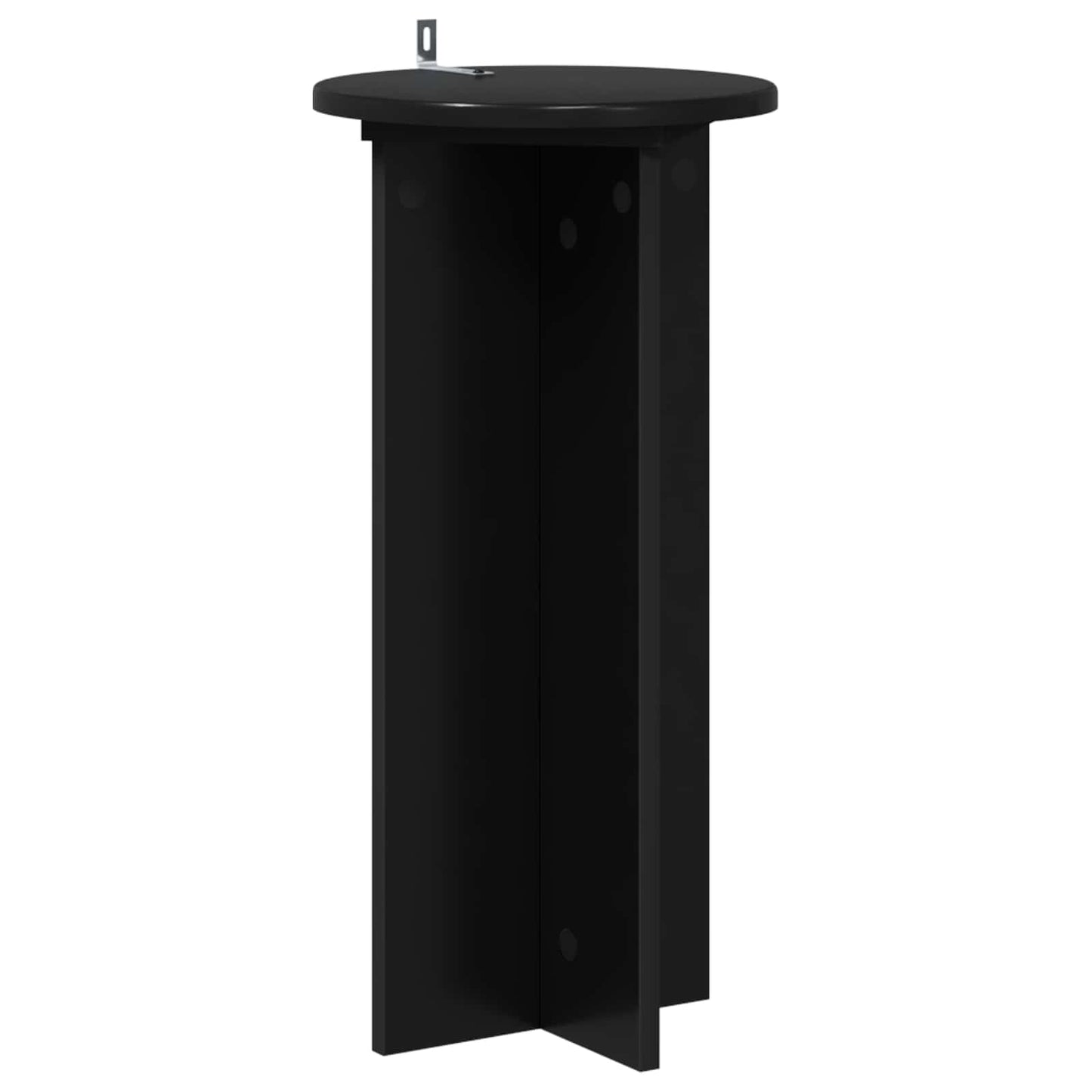 Supporto per piante 2 pcs Nero 29,5 x 29,5 x 60 cm | homemem39