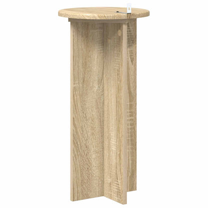 Supporto per piante 2 pcs Rovere Sonoma 29,5 x 29,5 x 60 cm | homemem39