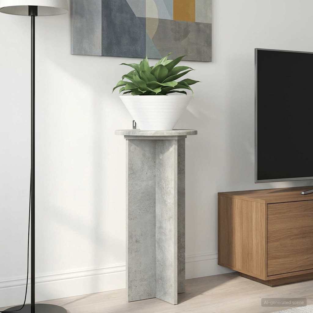 Supporto per piante 2 pcs Grigio Cemento 29,5 x 29,5 x 60 cm | homemem39