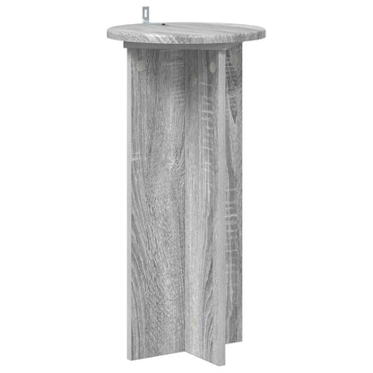 Supporto per piante 2 pcs Grigio Sonoma 29,5 x 29,5 x 60 cm | homemem39