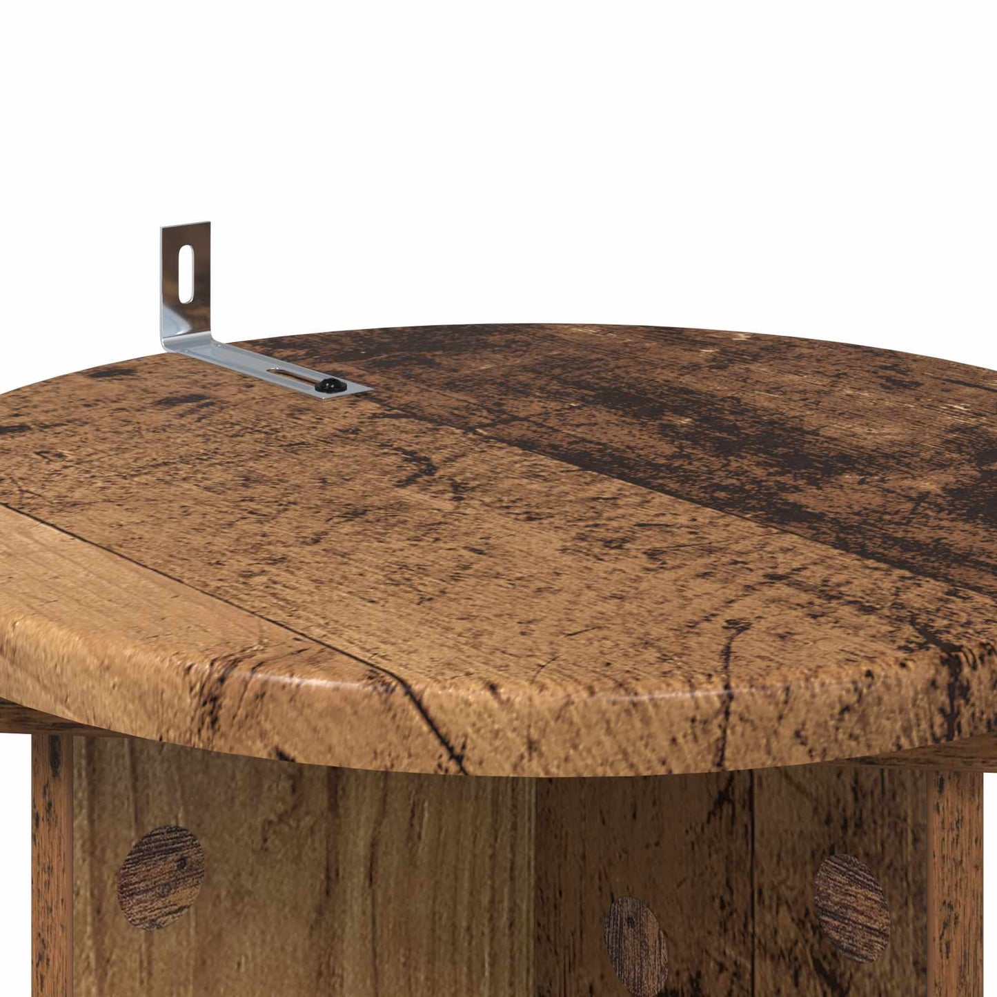 Supporto per piante 2 pcs Legno antico 29,5 x 29,5 x 60 cm | homemem39