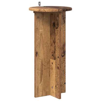 Supporto per piante 2 pcs Legno antico 29,5 x 29,5 x 60 cm | homemem39