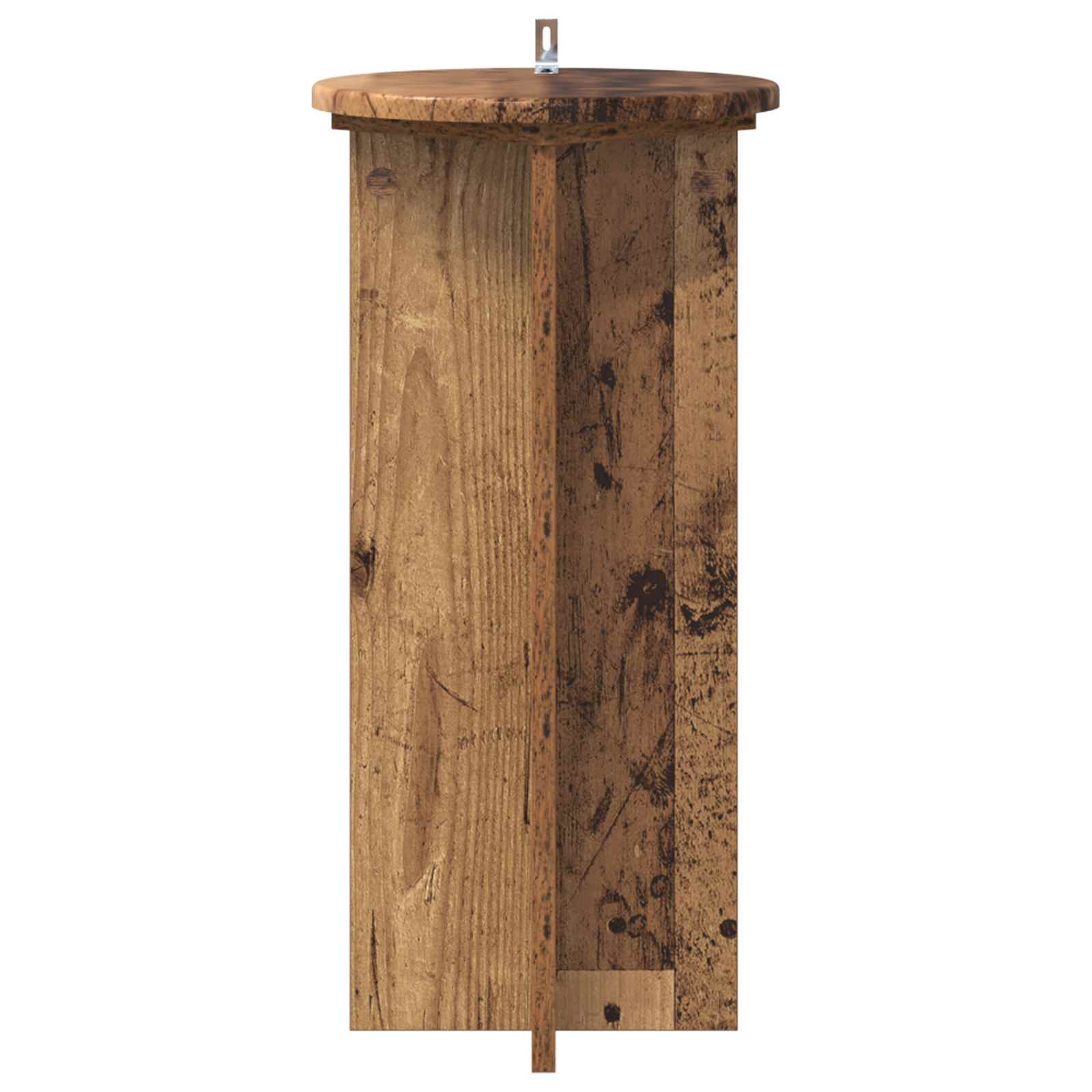 Supporto per piante 2 pcs Legno antico 29,5 x 29,5 x 60 cm | homemem39