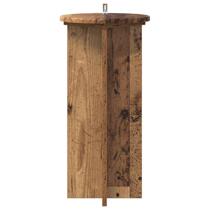 Supporto per piante 2 pcs Legno antico 29,5 x 29,5 x 60 cm | homemem39