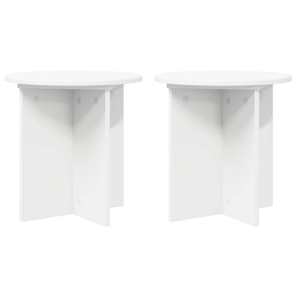 Supporto per piante 2 pcs Bianco Ø40 x 40 cm | homemem39