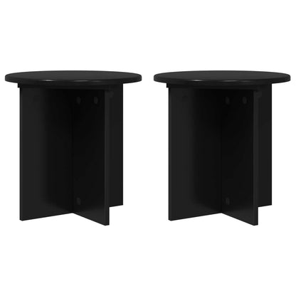 Supporto per piante 2 pcs Nero 40 x 40 x 40 cm | homemem39