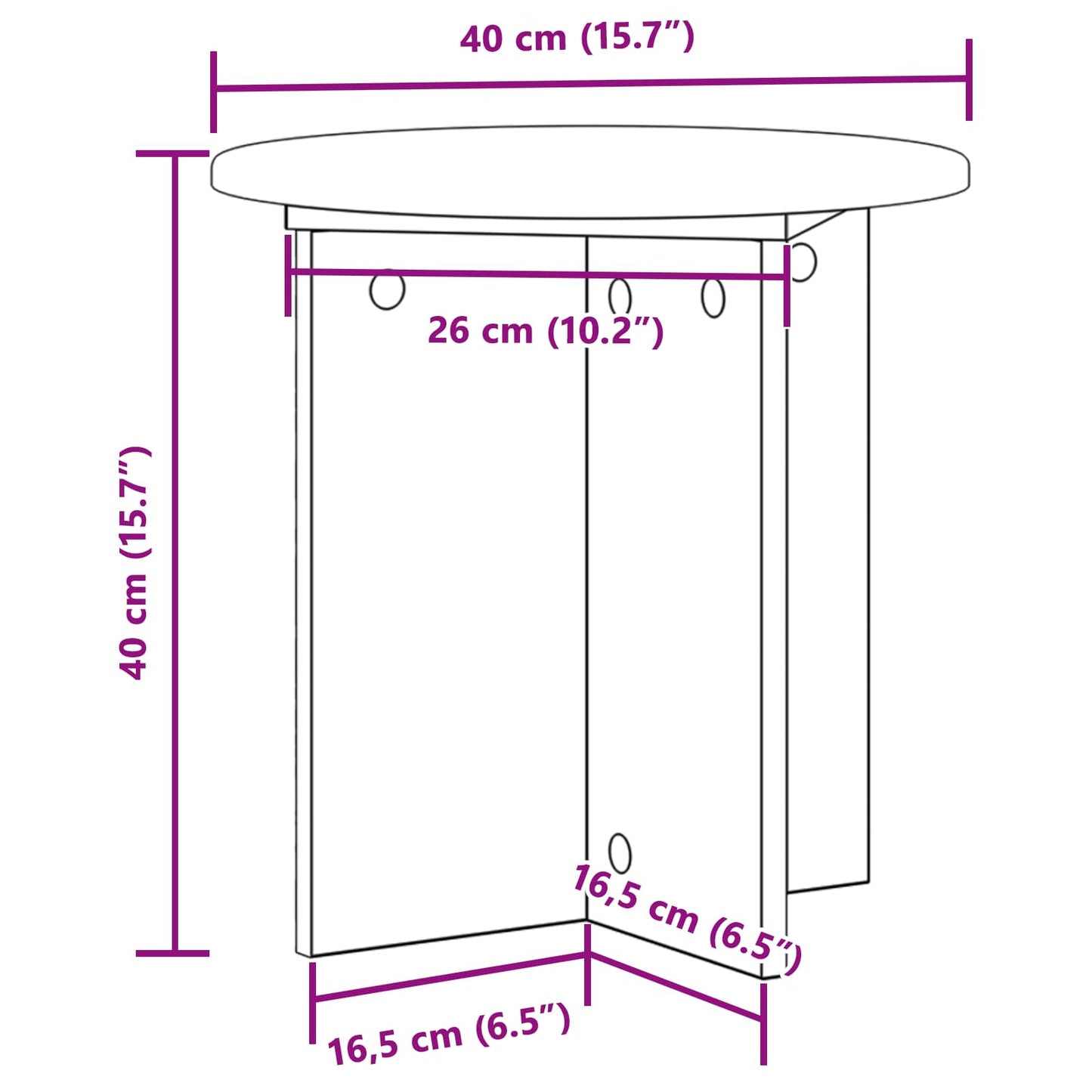 Supporto per piante 2 pz Grigio Cemento 40 x 40 x 40 cm
