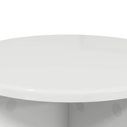 Supporto per piante 2 pcs Bianco Lucido 40 x 40 x 40 cm | homemem39