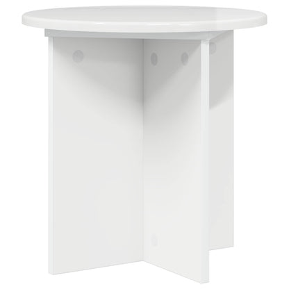 Supporto per piante 2 pcs Bianco Lucido 40 x 40 x 40 cm | homemem39