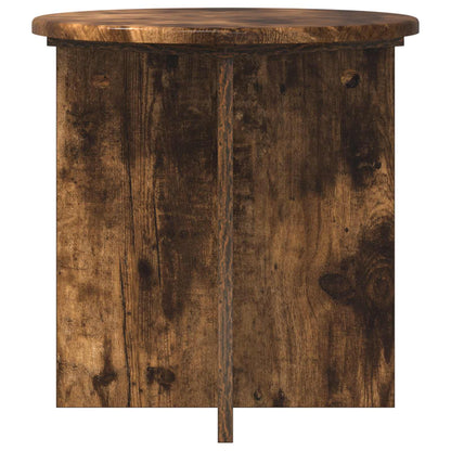 Supporto per piante 2 pcs Rovere Fumo 40 x 40 x 40 cm | homemem39