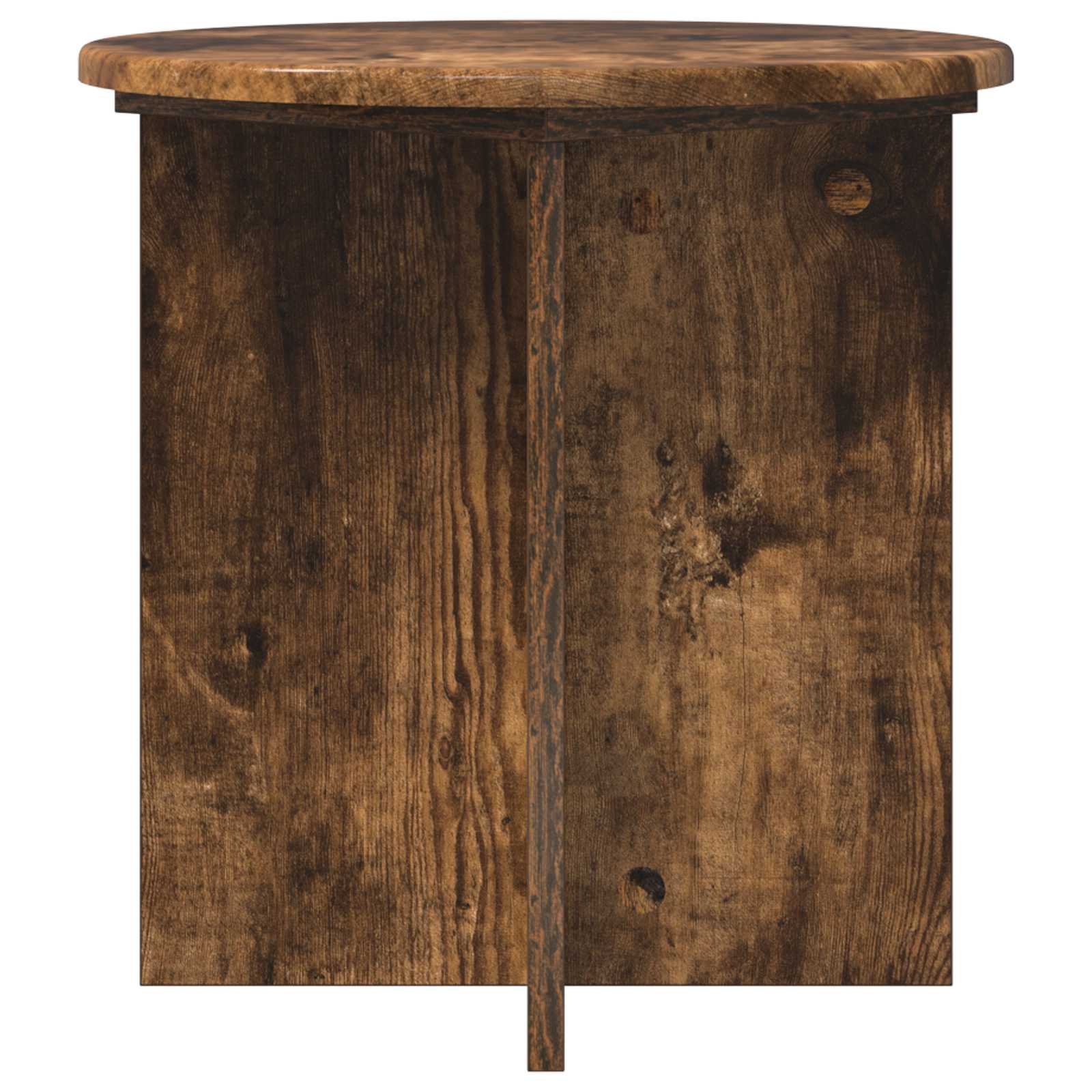 Supporto per piante 2 pcs Rovere Fumo 40 x 40 x 40 cm | homemem39